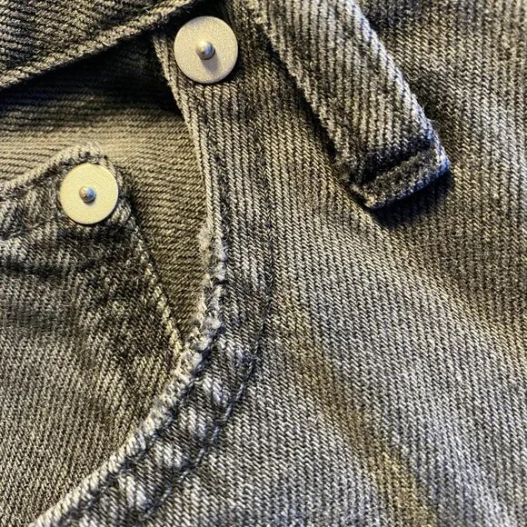 Madewell Balloon Jeans Denim Size 29 Black - Picture 4 of 8